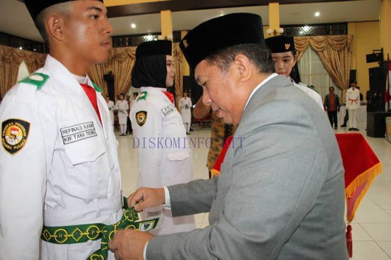 Wabub kukuhkan Paskibraka Kabupaten Tana Tidung